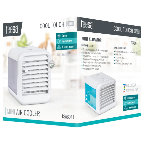 Mini klimatizace  (Air cooler) (8W)