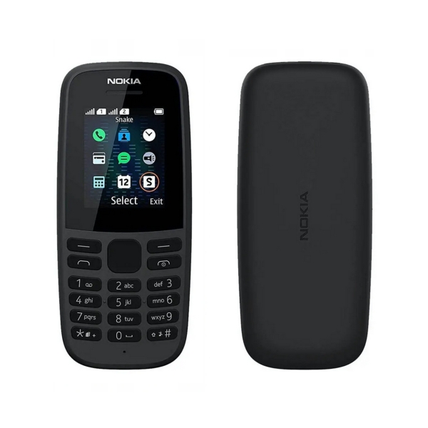 Nokia 105 GSM telefon černý
