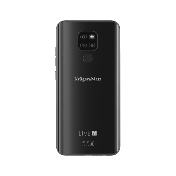 Černý smartphone Kruger & Matz LIVE 8