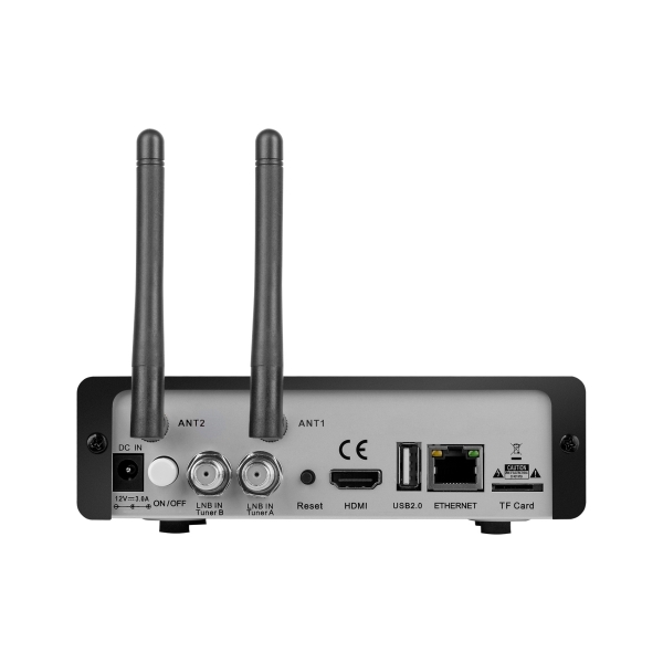 Satelitní tuner Zgemma H9S SE Linux + Android / KODI / NETFLIX / WiFi