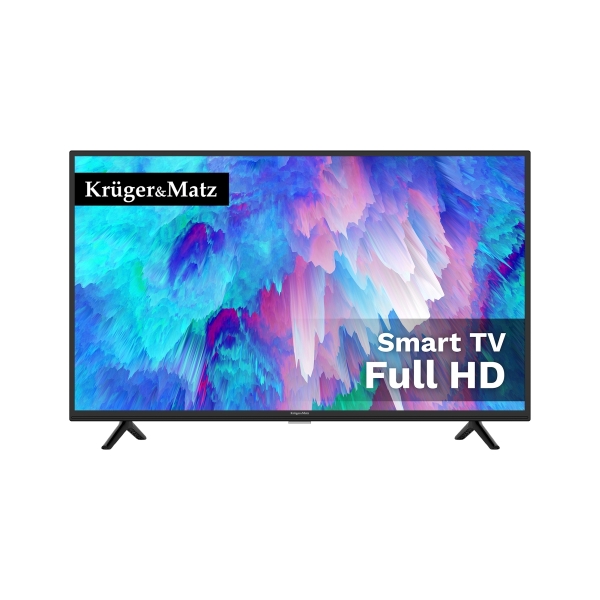 Kruger & Matz 40"" F HD Smart DVB-T2 / S2 H.265 HEVC TV