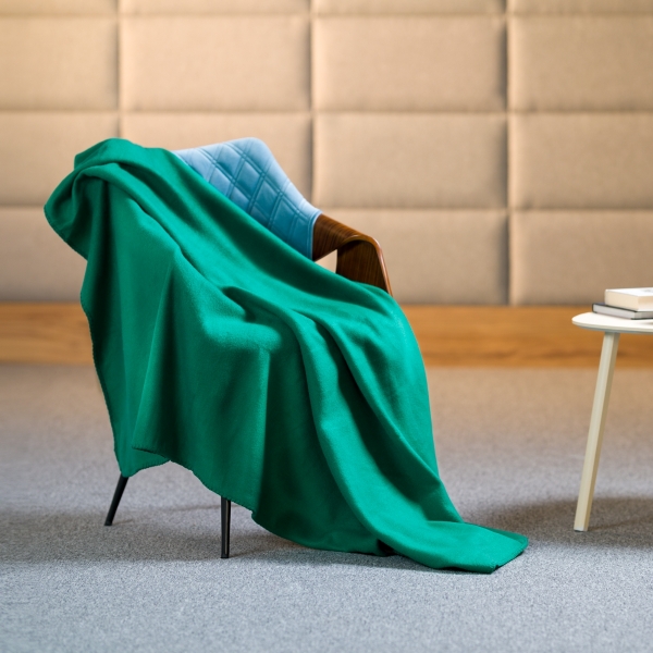 Fleecová deka 130x150 cm TEESA - zelená