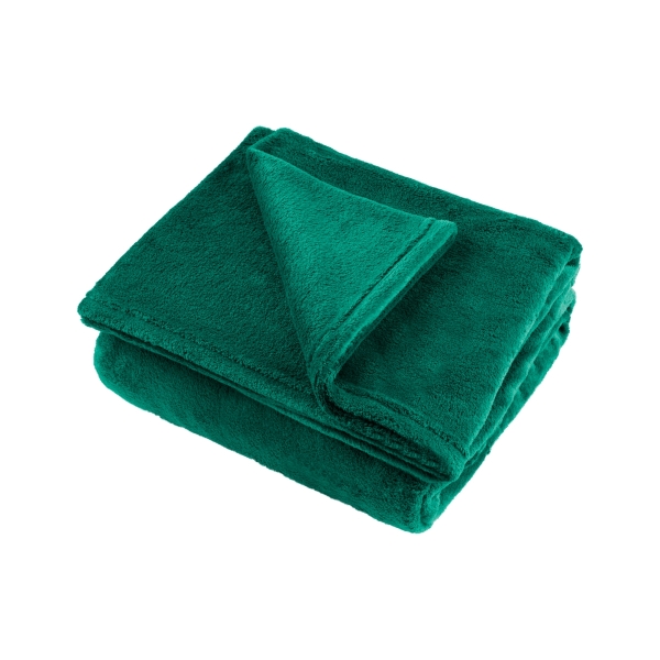 Fleecová deka 200x220 cm TEESA - zelená