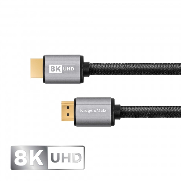 Kabel HDMI-HDMI 2.1 8K 1,8 m Kruger & Matz