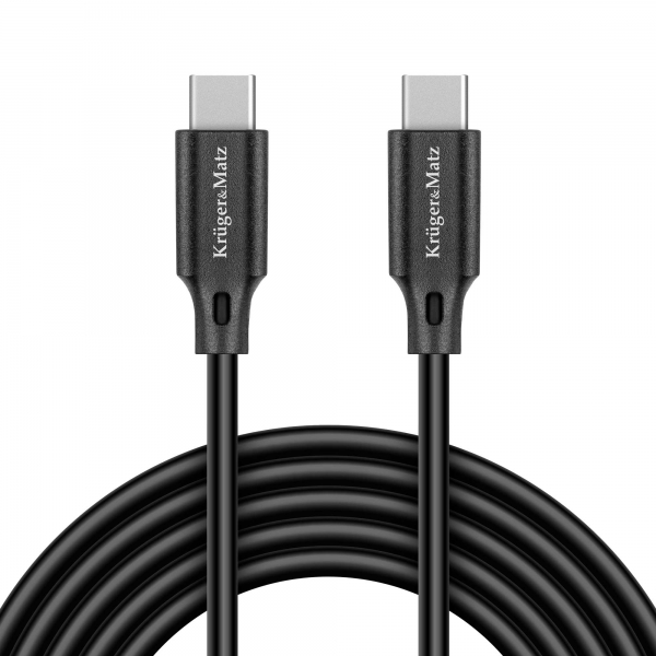 Kabel USB typu C - USB typ C 100 W 2,5 m Kruger & Matz Basic