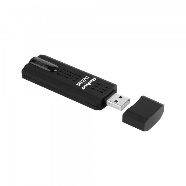 USB digitální tuner DVB-T2 H.265 HEVC REBEL