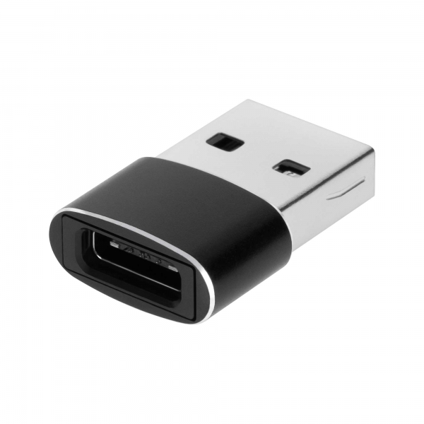 Adaptér USB na USB typu C, černý