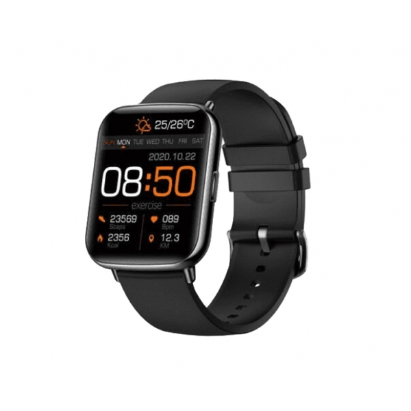 PS SENBONO Smartwatch Sportovní hodinky Kovové pouzdro X27 Black IP68