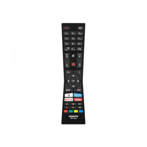 Dálkové ovládání pro TV LCD VESTEL, HYUNDAI, TELEFUNKEN RM-L1636 NETFLIX, YOUTUBE PRIME VIDEO