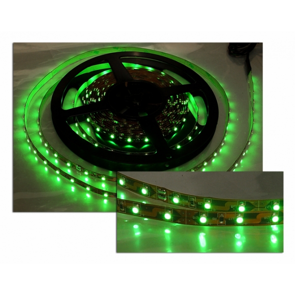 PS LED šňůra 5 m LTC zelená, 300 LED.