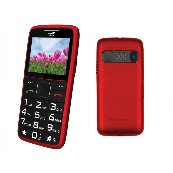 PS LTC Senior telefon MOB20, červený.