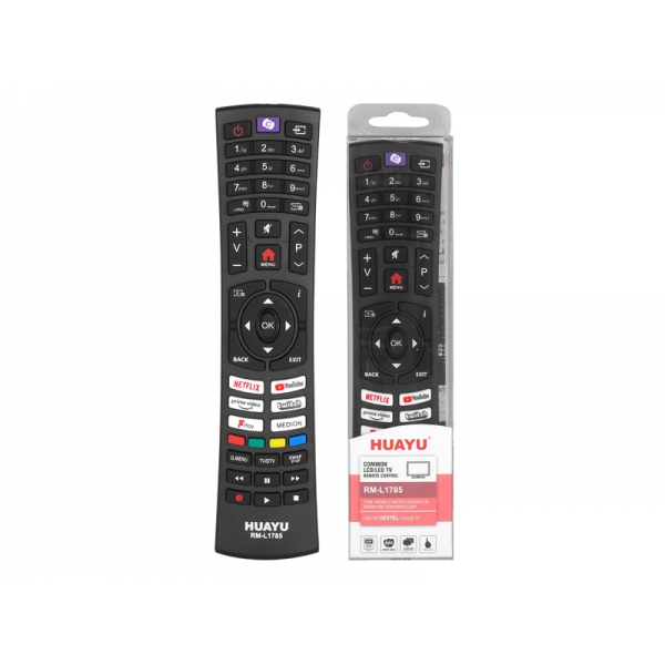 Dálkové ovládání pro LCD TV VESTEL RM-L1785 SMART, NETFLIX, YOUTUBE, PRIME VIDEO