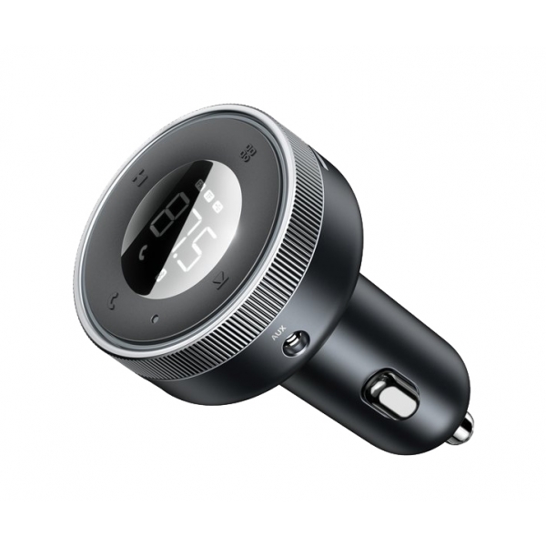 Vysílač Baseus FM Enjoy Bluetooth MP3 nabíječka do auta černá
