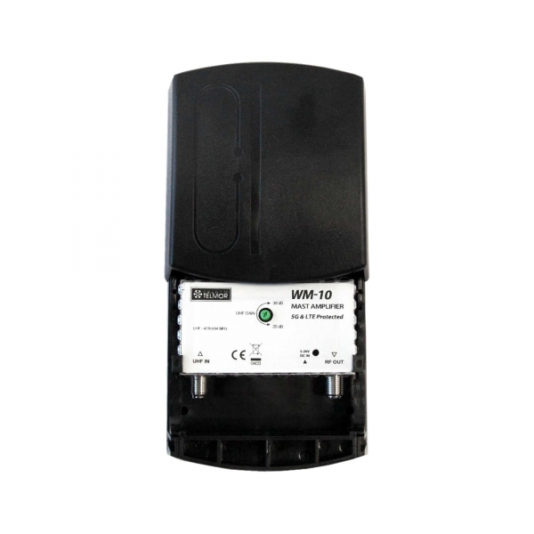 WM-10 UHF DVB-T2 5G CHRÁNĚNÝ Telkom Telmor stožárový zesilovač