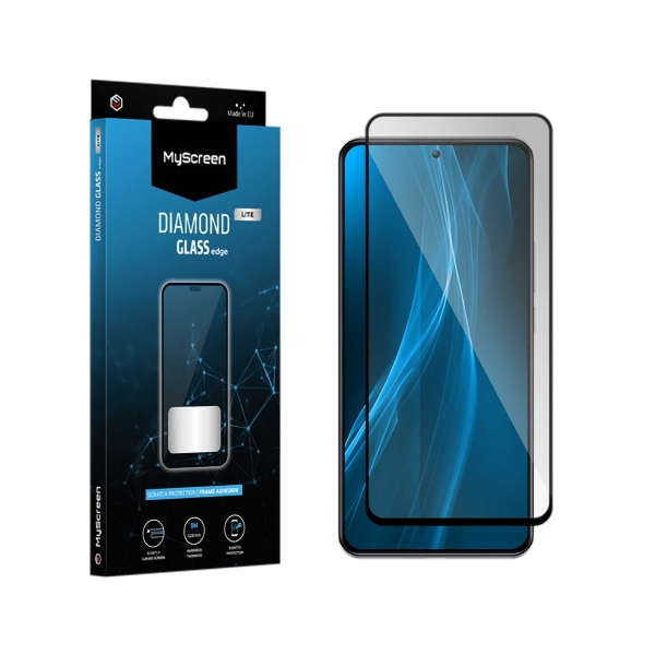 MyScreen DIAMOND GLASS LITE edge FULL GLUE černé ochranné sklo Samsung Galaxy S22+/S23+