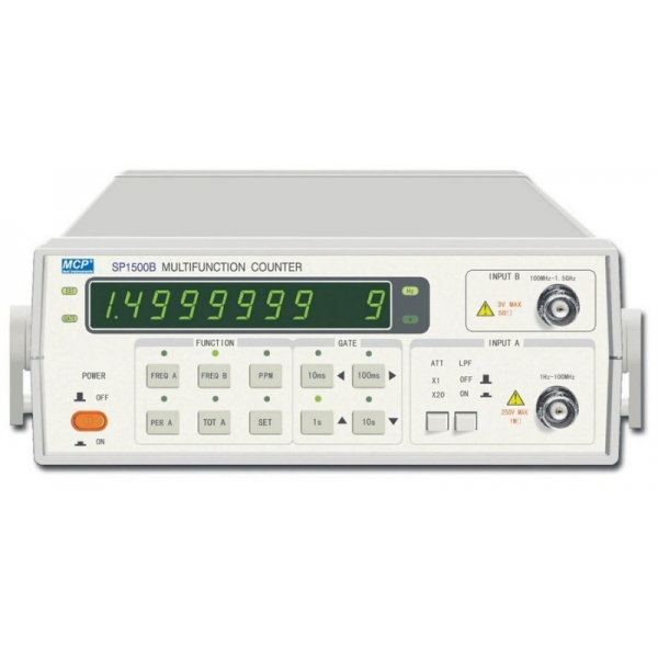 SP1500A 1Hz ~ 1,5GHz frekvenční čítač MCP