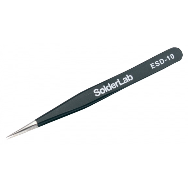 Antistatická pinzeta ESD SL-10 špičatá  SolderLab