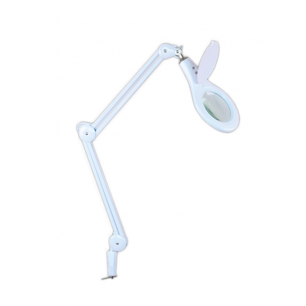 Dílenská LED lampa SMD s lupou (127mm) 8066LED-2-A 3D 2-10W