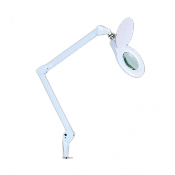 Dílenská LED lampa SMD s lupou (127mm) 8066D3LED-U 5D 2-10W