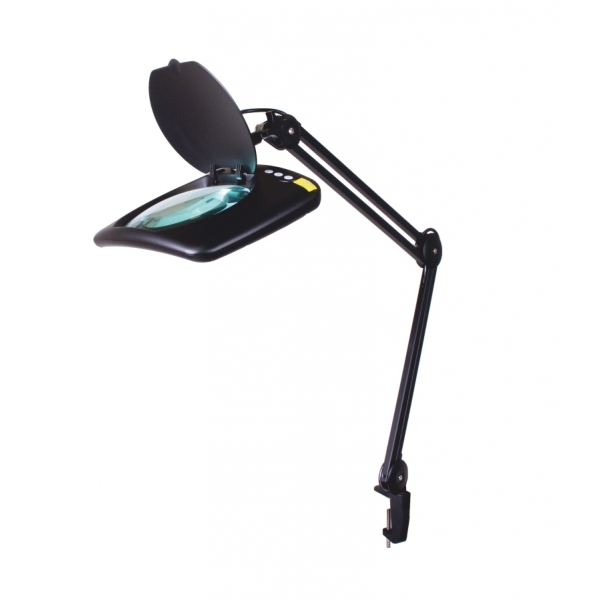 Dílenská lampa LED SMD s lupou  (190x157mm) ESD 8069D2LED-A 5D 2-10W