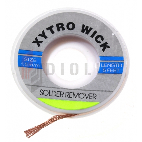 Odsávací páska 1,5 mm WICK pletená 1,5m XYTRO WICK desoldering